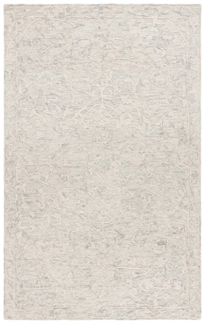 Safavieh Abstract Elegant Hand-tufted Runner Rug - Luxurious Wool-cotton Blend For Contemporary Spaces Light Grey ,Ivory 80% Wool,20% Cotton Abt285g-5