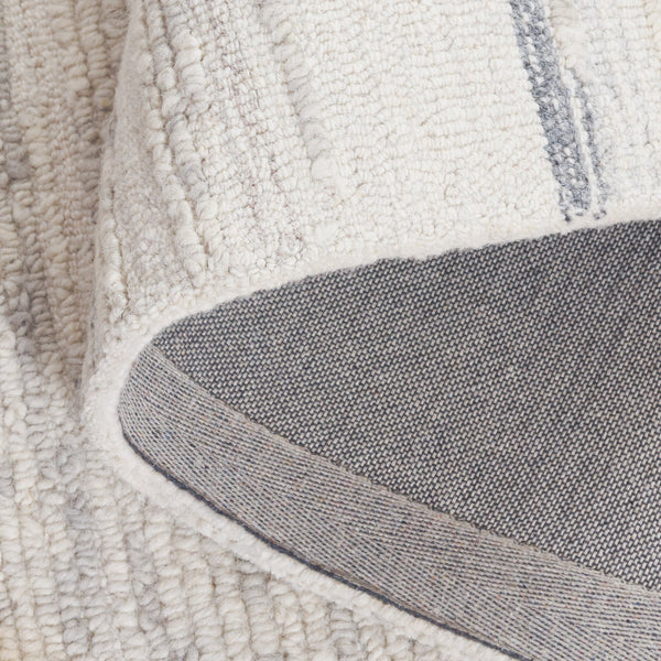 Safavieh Abstract Hand Tufted Area Rug - Timeless Elegance, Durable Comfort, Perfect For Hallways & Living Spaces Grey ,Ivory 80% Wool,20% Cotton Abt301f-5