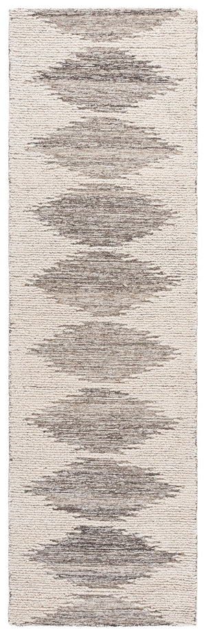 Safavieh Abstract Elegant Hand-tufted Area Rug In Luxurious Shades For A Stylish Home Décor Upgrade Brown ,Ivory 80% Wool,20% Cotton Abt302t-28