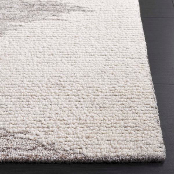 Safavieh Abstract Elegant Hand-tufted Area Rug In Luxurious Shades For A Stylish Home Décor Upgrade Brown ,Ivory 80% Wool,20% Cotton Abt302t-5