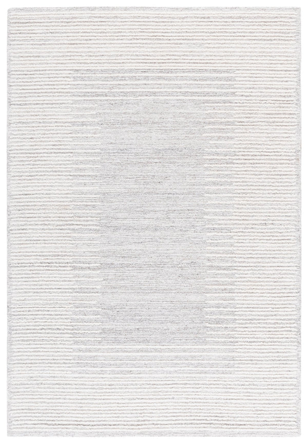 Safavieh Abstract Hand-tufted Runner Rug - Elegant Minimalist Design, Luxurious Comfort, Artisan Crafted Decor Grey ,Ivory 80% Wool,20% Cotton Abt303f-5