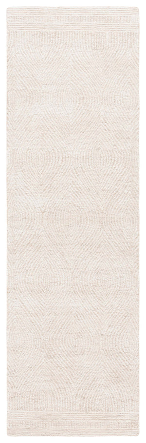 Safavieh Abstract 340 Hand Tufted  Rug Ivory / Beige 2'-3" x 8'