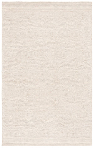 Safavieh Abstract 340 Hand Tufted  Rug Ivory / Beige 5' x 8'