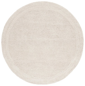 Safavieh Abstract Hand-Tufted Wool Accent Rug 2' X 3' — Ivory Beige Geometric Minimalist Scandinavian Warmth 2'-3" x 4'-0" ABT340A-24