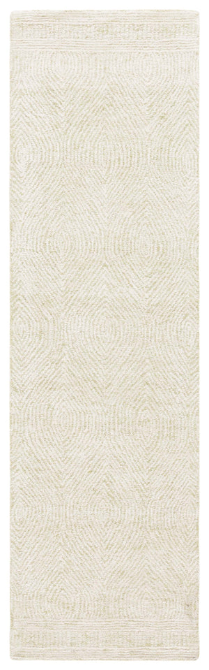 Safavieh Abstract Hand-tufted Wool Area Rug - Bohemian Elegance With Luxurious Comfort For Your Home Decor Green ,Ivory Wool Abt340y-10