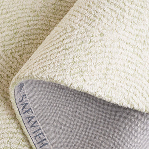 Safavieh Abstract Hand-tufted Wool Area Rug - Bohemian Elegance With Luxurious Comfort For Your Home Decor Green ,Ivory Wool Abt340y-10