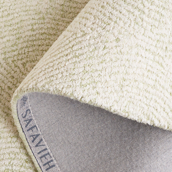 Safavieh Abstract Hand-tufted Wool Area Rug - Bohemian Elegance With Luxurious Comfort For Your Home Decor Green ,Ivory Wool Abt340y-10