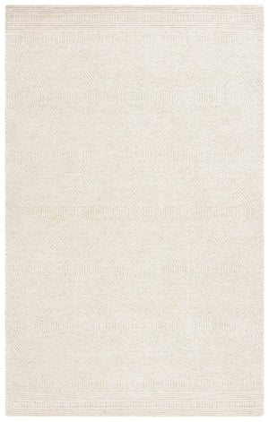 Safavieh Abstract 340 Hand Tufted  Rug Green / Ivory 5' x 8'