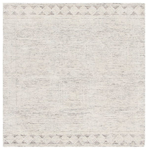 Safavieh Abstract 349 Hand Tufted Bohemian Rug Ivory / Grey Wool
