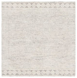 Safavieh Abstract 349 Hand Tufted Bohemian Rug Ivory / Grey Wool