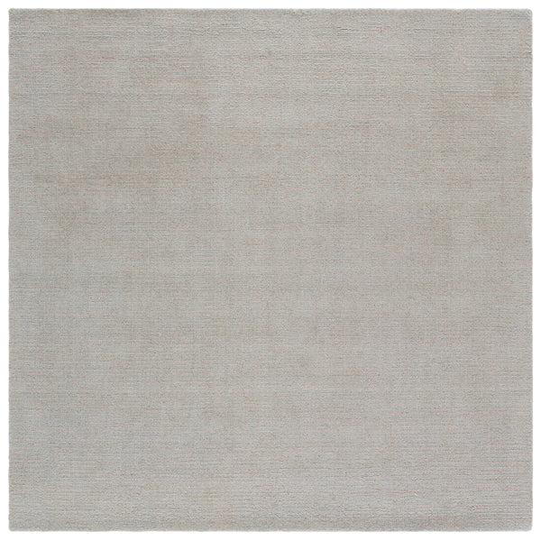 Safavieh Abstract Hand-Tufted Silver Area Rug — Scandinavian Wool-Cotton Blend, Subtle Abstract Sheen, Durable Comfort 6'-0" x 6'-0" ABT361G-6SQ