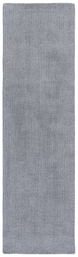 Safavieh Abstract Hand-Tufted Grey Denim Area Rug | 80% Wool 20% Cotton, Low-Pile Modern Abstract Texture 6'-0" x 6'-0" ABT361L-6SQ