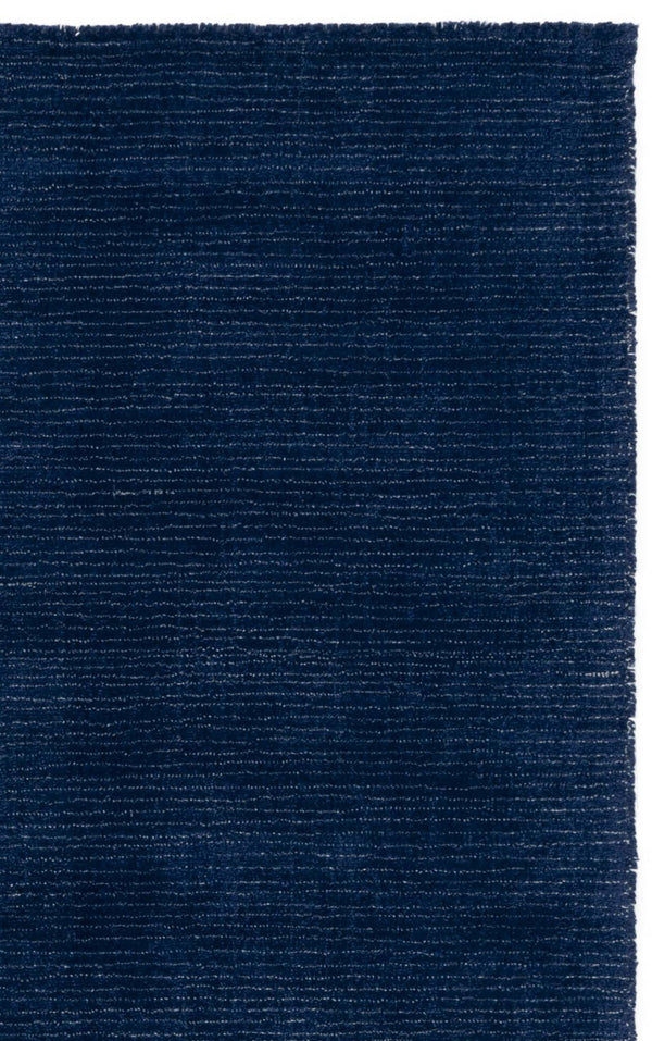 Safavieh Abstract Hand-Tufted Navy Blue Wool-Cotton Rug, Low Profile Abstract Pattern For Modern Rooms 6'-0" x 6'-0" ABT361N-6SQ