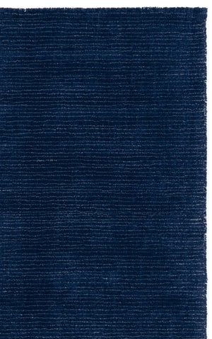 Safavieh Abstract Hand-Tufted Round Navy Area Rug — Wool-Cotton Blend, Abstract Texture For Modern Living Rooms 6'-0" x 6'-0" ABT361N-6R