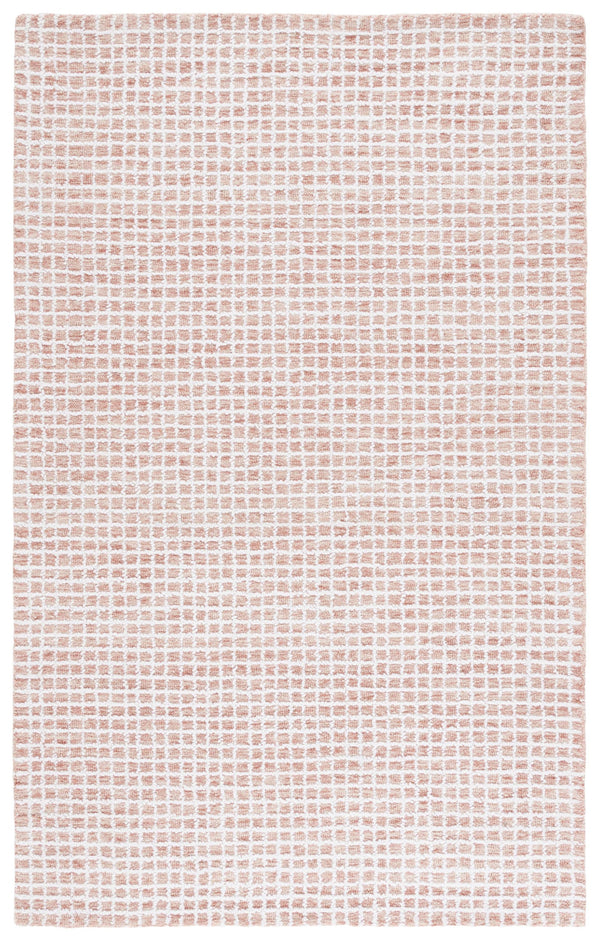 Safavieh Abstract Ivory Blush Hand-Tufted Area Rug — Soft Abstract Pattern, Durable Polyester-Cotton Blend (36X60) 3'-0" x 5'-0" ABT362U-3