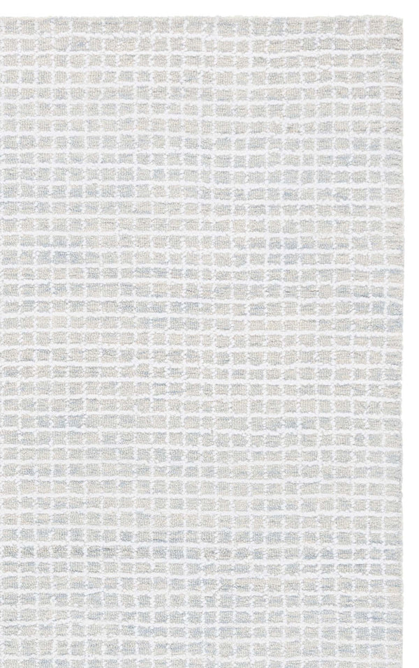 Safavieh Abstract Hand-Tufted Ivory Sage Area Rug — Subtle Geometric Design, Low 3/8" Pile, Durable Soft Feel 9'-0" x 12'-0" ABT362W-9