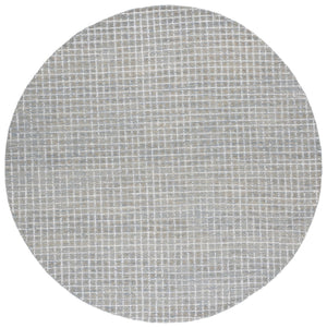 Safavieh Abstract Hand-Tufted Ivory Sage Area Rug — Subtle Geometric Design, Low 3/8" Pile, Durable Soft Feel 9'-0" x 12'-0" ABT362W-9