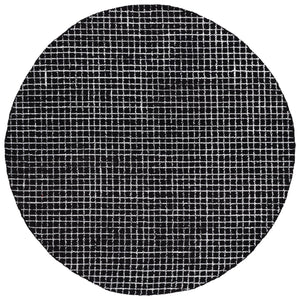 Safavieh Abstract Hand-Tufted Ivory And Black Geometric Rug — Low-Profile, Durable Polyester-Cotton Blend Accent Piece 4'-0" x 6'-0" ABT362Z-4
