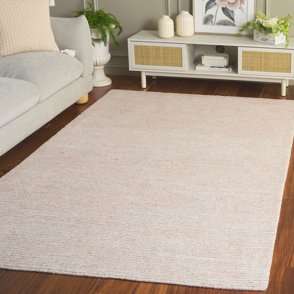 Safavieh Abstract Ivory-Beige Runner Rug — Hand-Tufted Polyester-Cotton Blend, Low-Profile 3/8" Pile, Durable Elegance 2'-3" x 8'-0" ABT363A-28