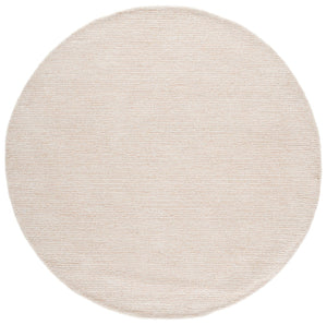 Safavieh Abstract Ivory Beige Hand-Tufted Area Rug — Symmetrical Abstract Design, Plush Low-Profile Comfort For Modern Rooms 6'-0" x 6'-0" ABT363A-6SQ