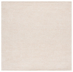 Safavieh Abstract Hand-Tufted Round Area Rug Ivory Beige — 6 Ft Diameter, Plush Polyester-Cotton Blend, Low-Profile Elegance 6'-0" x 6'-0" ABT363A-6R