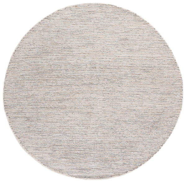Safavieh Abstract Silver Taupe Hand-Tufted Area Rug — Low-Profile 3/8" Pile, Durable Polyester-Cotton Blend, Timeless Abstract Elegance 9'-0" x 12'-0" ABT363C-9