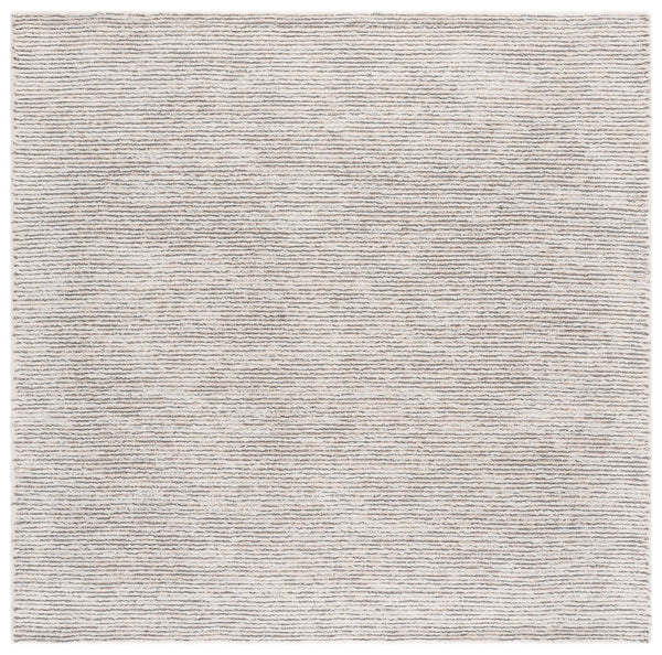 Safavieh Abstract Silver Taupe Hand-Tufted Area Rug — Low-Profile 3/8" Pile, Durable Polyester-Cotton Blend, Timeless Abstract Elegance 9'-0" x 12'-0" ABT363C-9