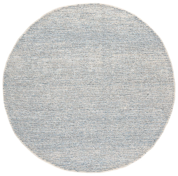 Safavieh Abstract Hand-Tufted Blue Black Area Rug — Low 3/8" Pile, Modern Tonal Depth For Living Rooms 9'-0" x 12'-0" ABT363L-9