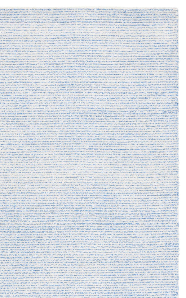 Safavieh Abstract Hand-Tufted Ivory And Blue Area Rug — Low Pile, Durable Polyester-Cotton Blend, Modern Abstract Charm 4'-0" x 6'-0" ABT363M-4