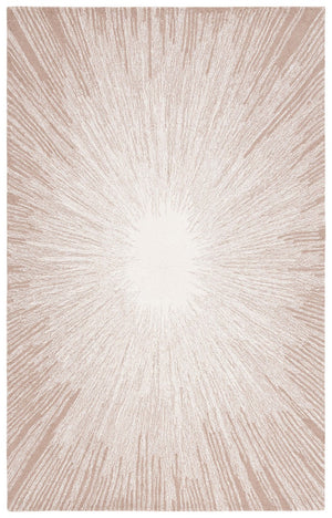 Safavieh Abstract 375 ABT375 Hand Tufted Modern Rug Ivory / Dark Beig ABT375B-8