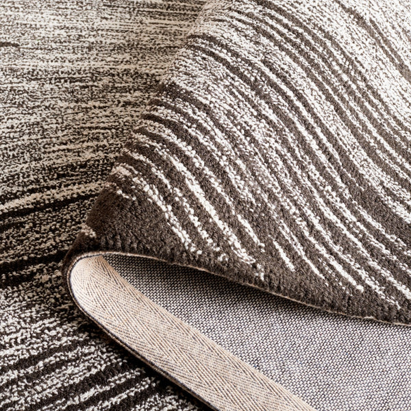 Safavieh Abstract 375 ABT375 Hand Tufted Modern Rug Ivory / Charcoal ABT375H-8