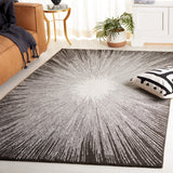 Safavieh Abstract 375 ABT375 Hand Tufted Modern Rug Ivory / Charcoal ABT375H-8