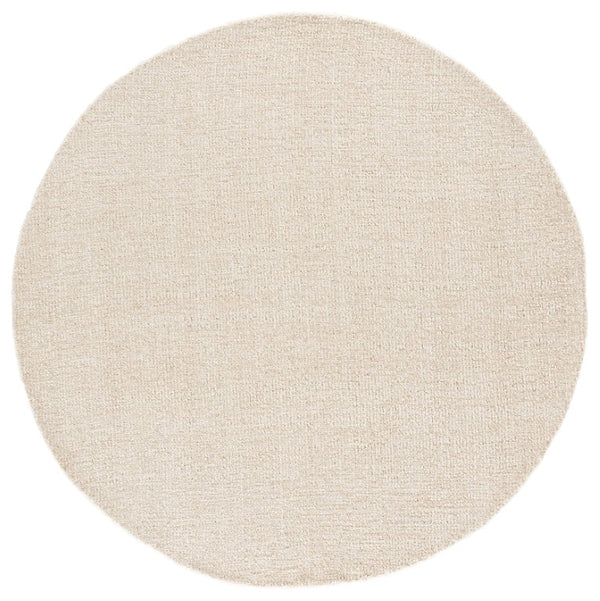 Safavieh Abstract Hand Tufted Wool Blend Round Area Rug for Living Dining Room Decor ABT455B-6R