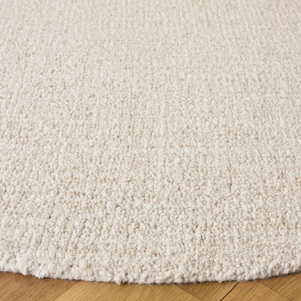 Safavieh Abstract Hand Tufted Wool Blend Round Area Rug for Living Dining Room Decor ABT455B-6R