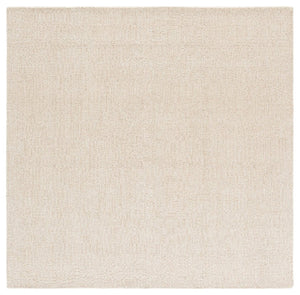 Safavieh Abstract Hand Tufted Wool Rug in Neutral Beige Ivory for Living or Bedroom Spaces ABT455B-6SQ