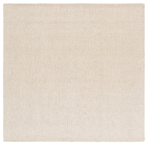 Safavieh Abstract Hand Tufted Wool Rug in Neutral Beige Ivory for Living or Bedroom Spaces ABT455B-6SQ
