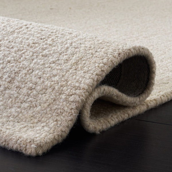 Safavieh Abstract Hand Tufted Wool Area Rug Beige Ivory Neutral Pile for Living Room Floors ABT455B-6