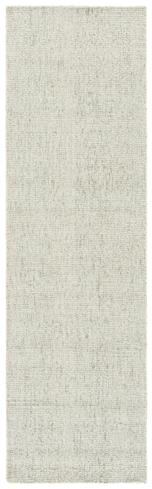 Safavieh Abstract Hand Tufted Wool Runner Rug Sage Ivory Soft Hallway Entryway Accent ABT455X-28