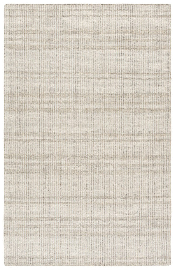 Safavieh Abstract Hand Tufted Wool Rug Neutral Beige Ivory Solid Pile for Living Room ABT456B-5