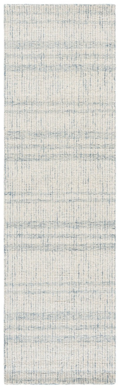 Safavieh Abstract Hand Tufted Wool Runner Rug Blue Ivory Artisan Hallway Entryway Accent ABT456M-28