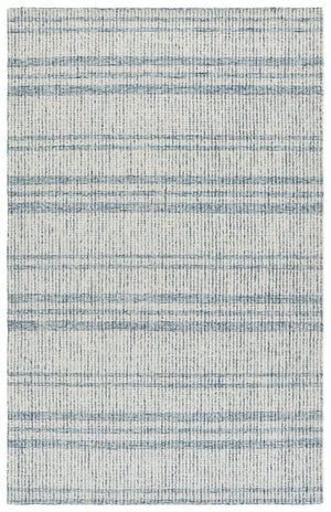 Safavieh Abstract Hand Tufted Wool Cotton Rug Blue Ivory Artisan Woven Living Room Accent ABT456M-5