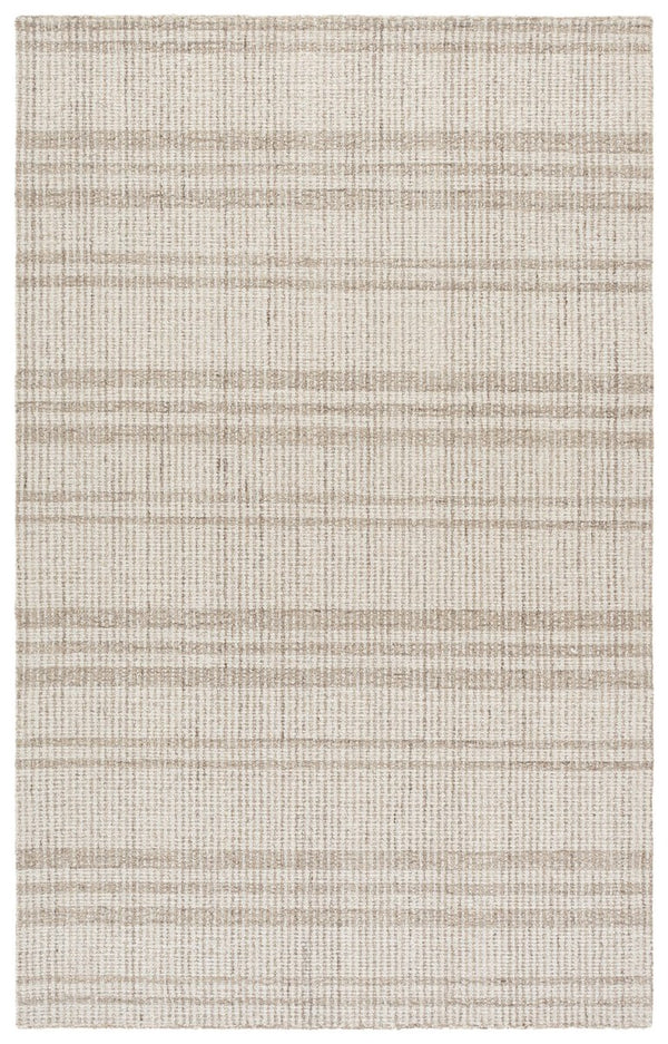 Safavieh Abstract Hand Tufted Wool Area Rug in Warm Brown Ivory for Living Room or Bedroom ABT456T-5