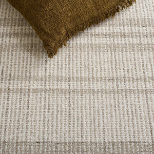Safavieh Abstract Hand Tufted Wool Area Rug in Warm Brown Ivory for Living Room or Bedroom ABT456T-5
