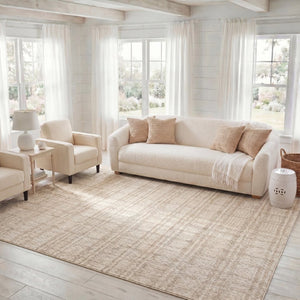 Safavieh Abstract Hand Tufted Wool Area Rug Artisan Crafted Neutral Warm Living Room Floor ABT456T-8