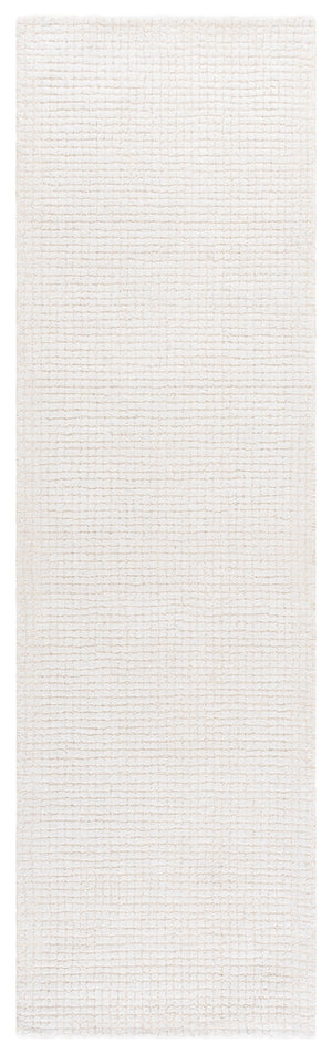 Safavieh Abstract Hand-Tufted Ivory Runner — Low-Profile 3/8" Pile, Wool-Blend Durability For Halls And Entries 2'-3" x 8'-0" ABT457A-28