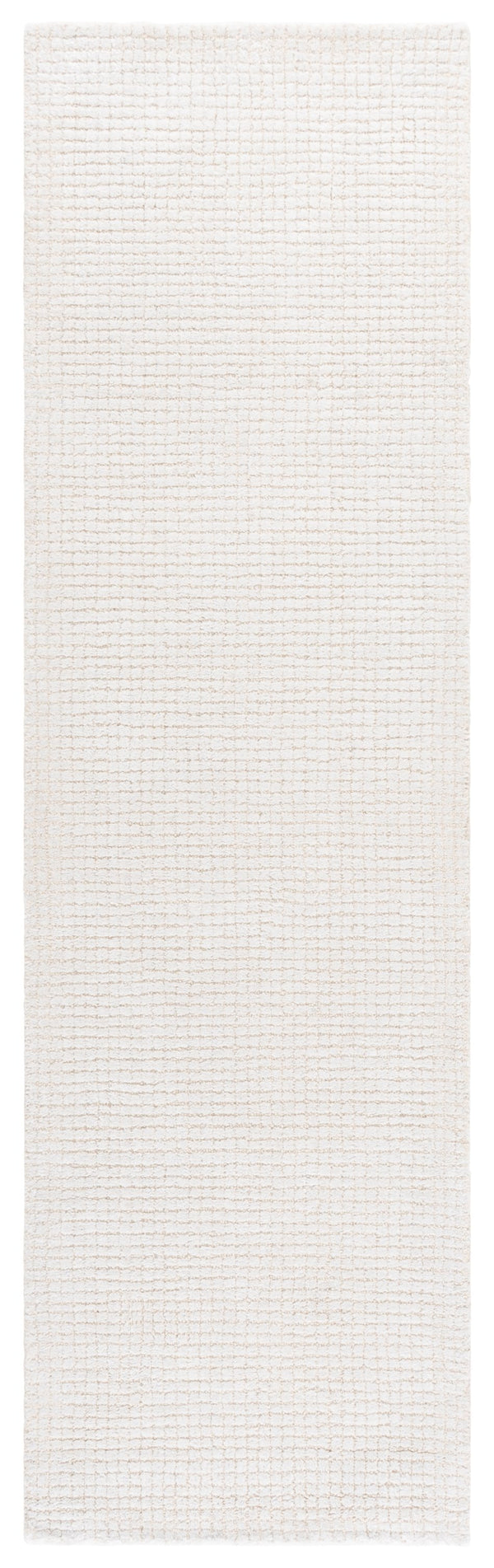 Safavieh Abstract Hand-Tufted Ivory Runner — Low-Profile 3/8" Pile, Wool-Blend Durability For Halls And Entries 2'-3" x 8'-0" ABT457A-28