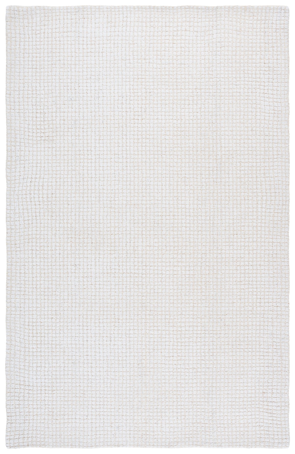 Safavieh Abstract Hand-Tufted Ivory Runner — Low-Profile 3/8" Pile, Wool-Blend Durability For Halls And Entries 2'-3" x 8'-0" ABT457A-28