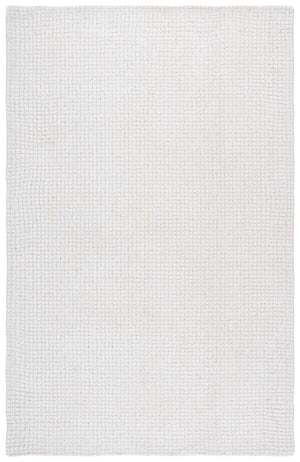 Safavieh Abstract Hand-Tufted Ivory Runner — Low-Profile 3/8" Pile, Wool-Blend Durability For Halls And Entries 2'-3" x 8'-0" ABT457A-28