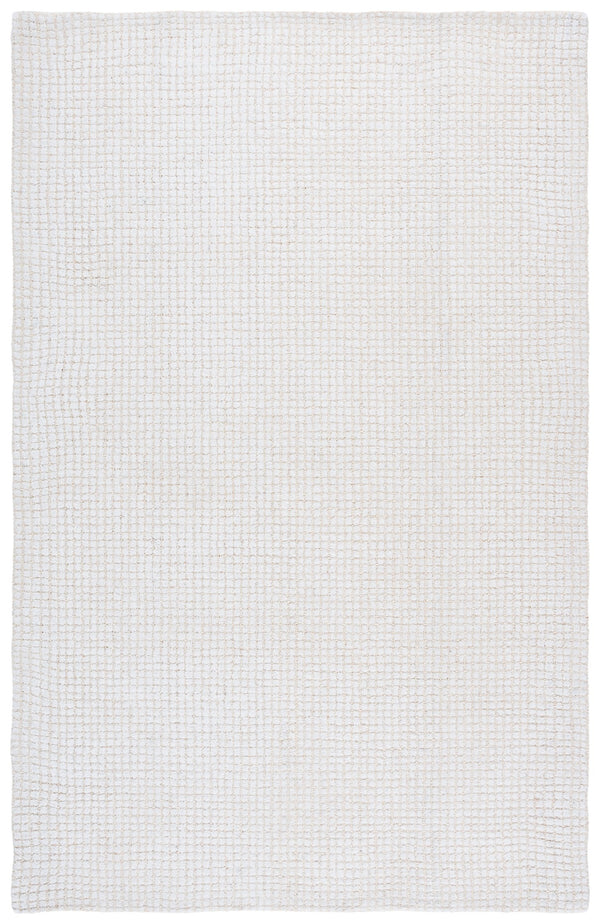 Safavieh Abstract Hand-Tufted Ivory Runner — Low-Profile 3/8" Pile, Wool-Blend Durability For Halls And Entries 2'-3" x 8'-0" ABT457A-28