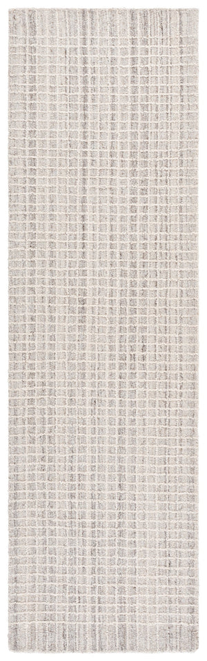Safavieh Abstract Hand-Tufted Natural Ivory Runner — Wool-Cotton Blend, Low-Profile Comfort For Narrow Hallways 2'-3" x 8'-0" ABT458A-28